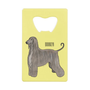 Illustration d'un chien hound afghan