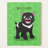 Illustration d'un diable de Tasmanie affamé (Dos)