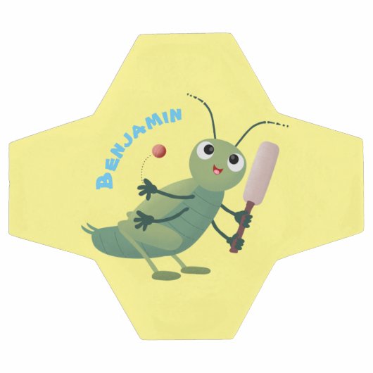 Illustration d'un insecte du cricket vert mou (Plat)