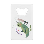 Illustration d'un insecte du cricket vert mou (Dos)
