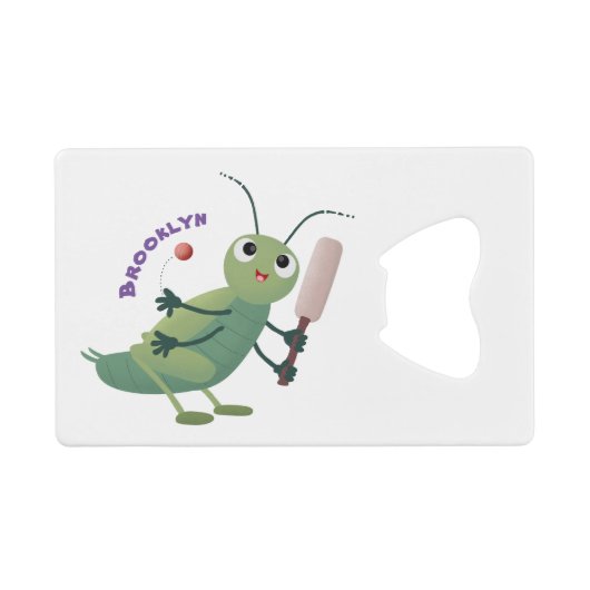 Illustration d'un insecte du cricket vert mou (Devant (Horizontal))