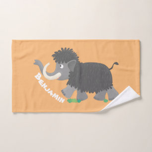 Illustration d'un mammouth laineux mou