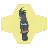 Illustration d'un oiseau de cobaye de palme (Plat)