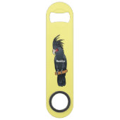 Illustration d'un oiseau de cobaye de palme (Dos)