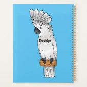 Illustration d'un oiseau de cobaye-parapluie (Dos)
