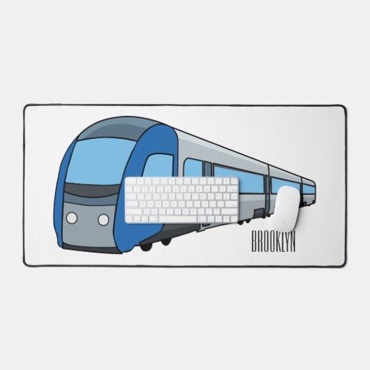 Illustration d'un train électrique (Clavier et souris)