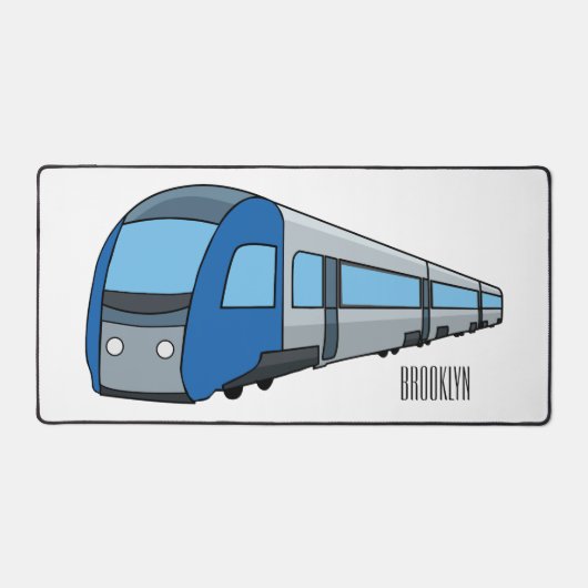Illustration d'un train électrique (Recto)