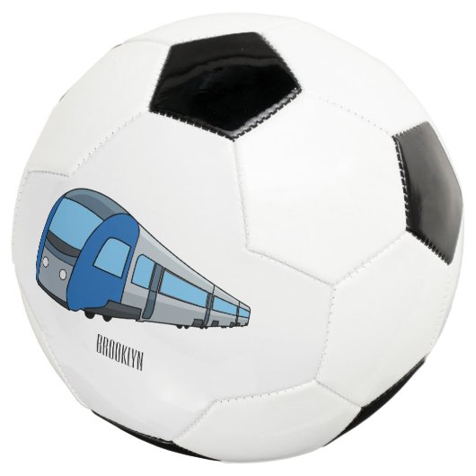 Illustration d'un train électrique (3/4)