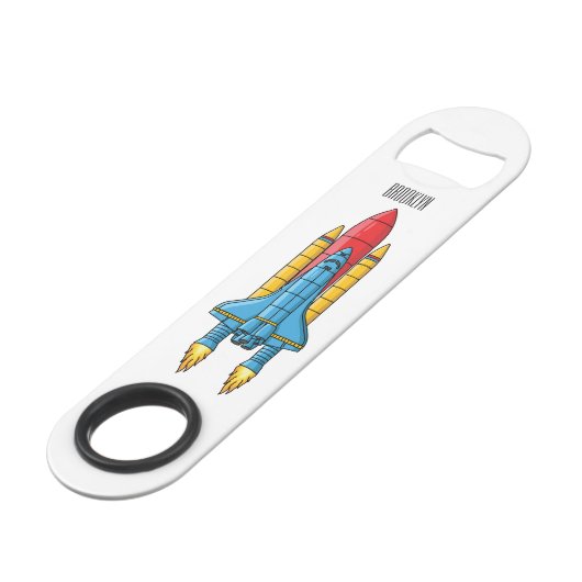 Illustration d'un vaisseau de fusées (Devant angulaire)