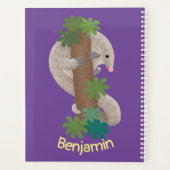 Illustration d'une anteure de pangolin mignonne (Dos)