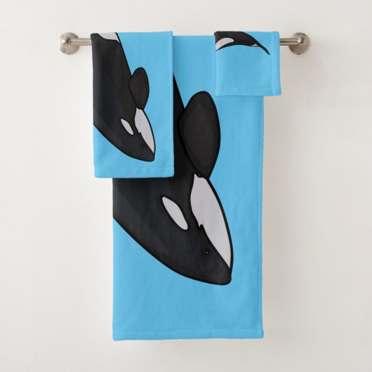 Illustration d'une baleine tueuse (En situation)