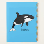 Illustration d'une baleine tueuse (Dos)