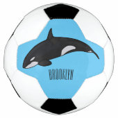 Illustration d'une baleine tueuse (Devant)