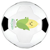 Illustration d'une caricature de maïs joyeux (Tourné)