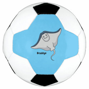 Illustration d'une caricature de poisson stingray