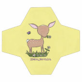 Illustration d'une jolie dessin de cerf de bébé he (Plat)