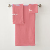 Illustration d'une libellule bleu et rose (En situation)