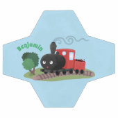 Illustration d'une locomotive à vapeur mûre (Plat)