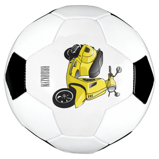 Illustration d'une moto cyclable (Tourné)