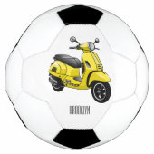 Illustration d'une moto cyclable (Devant)