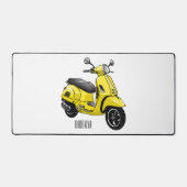 Illustration d'une moto cyclable (Recto)