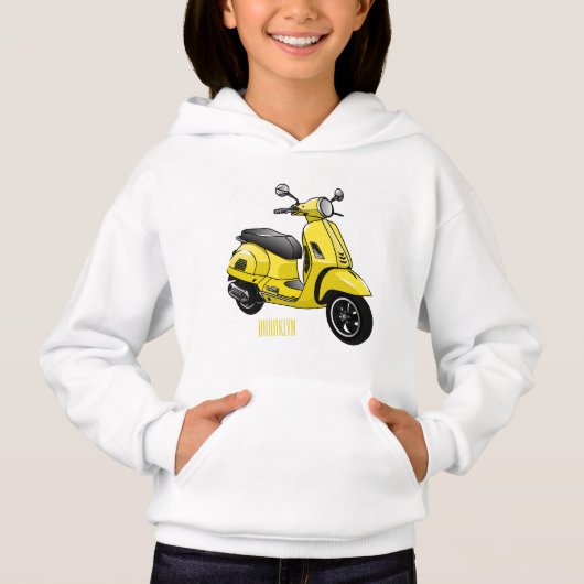 Illustration d'une moto cyclable (Devant)