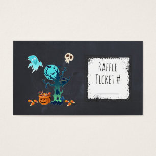 Illustration Éffrayante du billet de la fête d'Hal