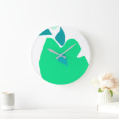 Illustration en forme de fruit Horloge murale (Maison)