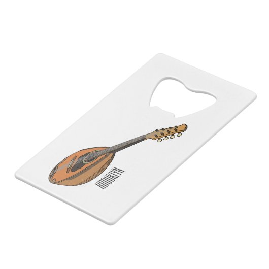 Illustration en mandoline (Dos Angle)