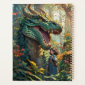 Illustration envoûtante de la forêt (Dos)