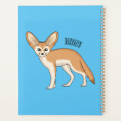 Illustration Fennec fox (Dos)