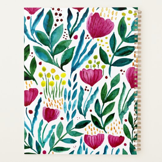 Illustration florale botanique (Dos)