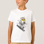 Illustration futuriste RoboBlast T-shirt enfant (Devant)