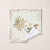 Illustration graphique, thé à la manière de la nat (Gant de toilette)