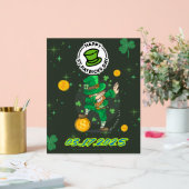Illustration jaune vert Saint Patrick`s day (Mariage)