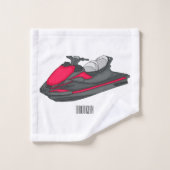 Illustration Jet ski (Gant de toilette)