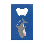 Illustration joyeuse du grand requin blanc (Devant)
