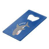 Illustration joyeuse du grand requin blanc (Devant Angle)