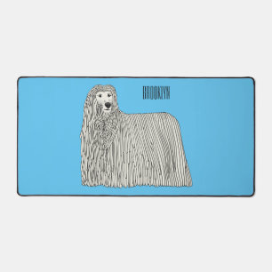 Illustration Komondor pour chien