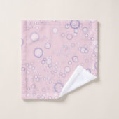 Illustration lunatique et mignonne d'hippocampe (Gant de toilette)