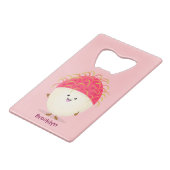 Illustration mignon du ramboutan rose (Devant Angle)