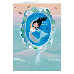 Illustration mignonne du jour des sirènes sur la