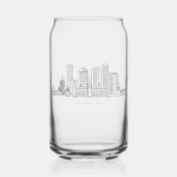 Illustration minimaliste de l'horizon de la ville