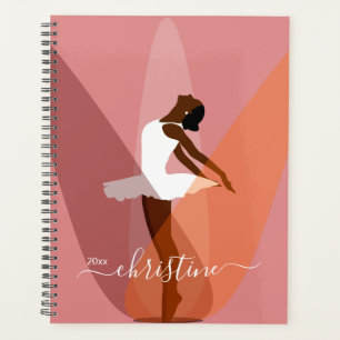 Illustration moderne de ballerine noire minimalist