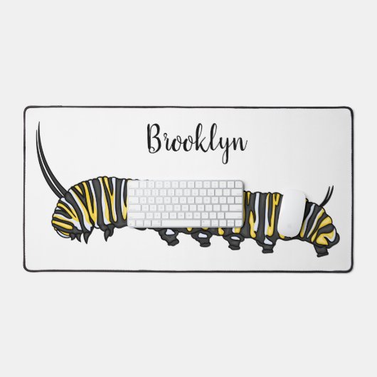 Illustration Monarch caterpillar (Clavier et souris)