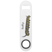 Illustration Monarch caterpillar (Devant)
