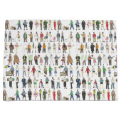 Illustration New York City Personnes de NYC sac ca (Devant)