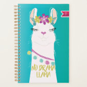 Illustration No Drama Llama Monogramme (Devant)