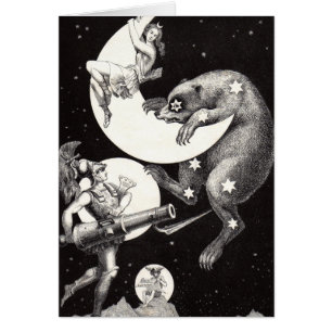 Illustration nocturne du dieu de l'univers de la l