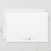 Illustration originale Cartes de visite de fauteui (Dos)